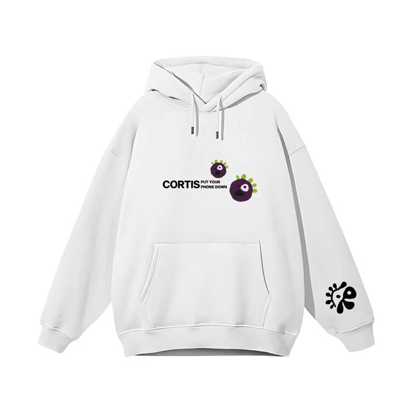 Vintage CORTIS 2026 Cartoon Monster Print Hoodie Unisex Y2K Hip Hop Oversized Pullover Sweatshirt Casual Loose Streetwear Hoodie