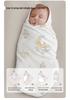 Pure Cotton Four Seasons Baby Swaddle Blanket - Anti-Startle, Newborn Essential