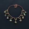 Emerald Necklace, Copper Electroformed Necklace Gemstone Jewelry, Handmade Necklace Amazing Jewelry, Gift For Her