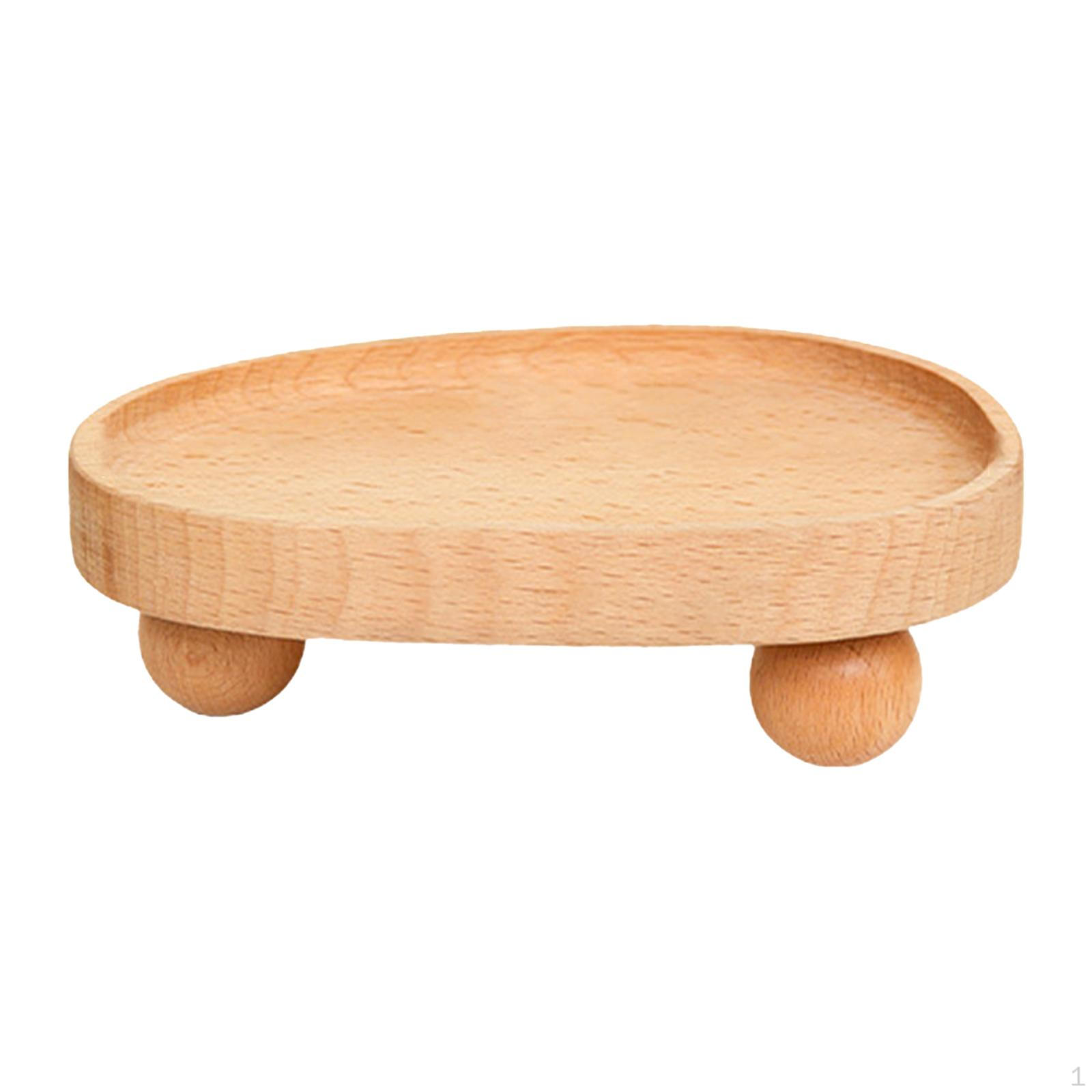 

Деревянная подставка-подставка для подноса, блюда, декоративная мыльница в деревенском стиле, подставка для украшений для