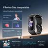 Dido F50S Smart Health Bracelet: Blood Glucose, Blood Pressure, ECG, Heart Rate, Blood Oxygen, Sleep Tracking, Fitness & Running Monitor.