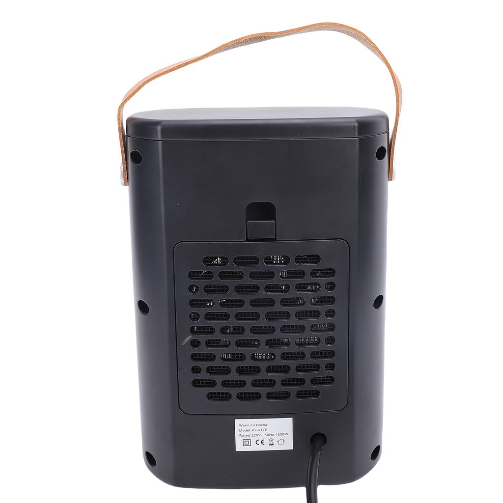 1500W Portable Desk Heater with Digital Display, Home Electric Space Heater with PTC Ceramic Fast Heating, 20 45