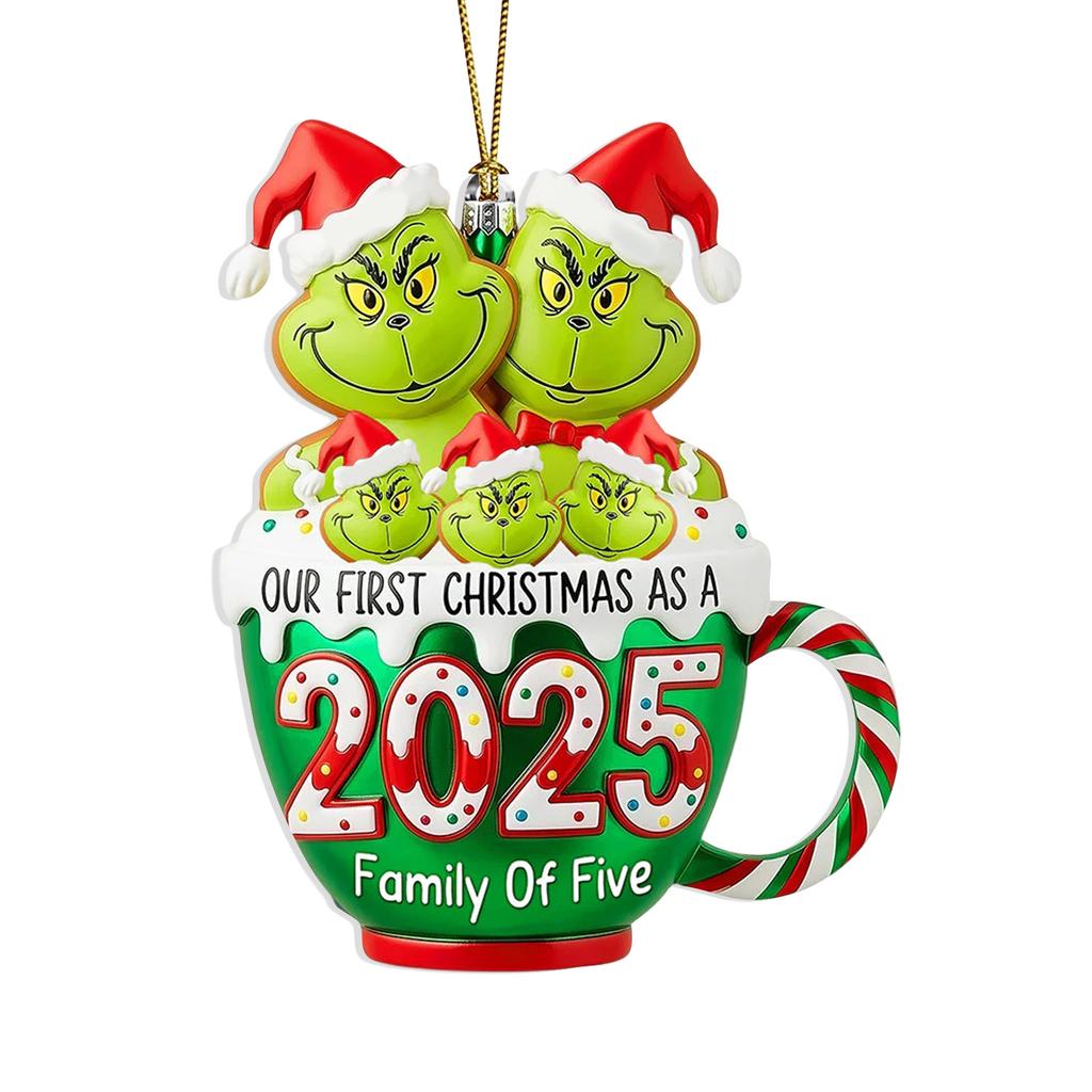 Christmas Tree Decorations - Funny Christmas Tree Ornaments - Funny Green Doll Christmas Pendant Ornaments Indoor Home Party Gifts