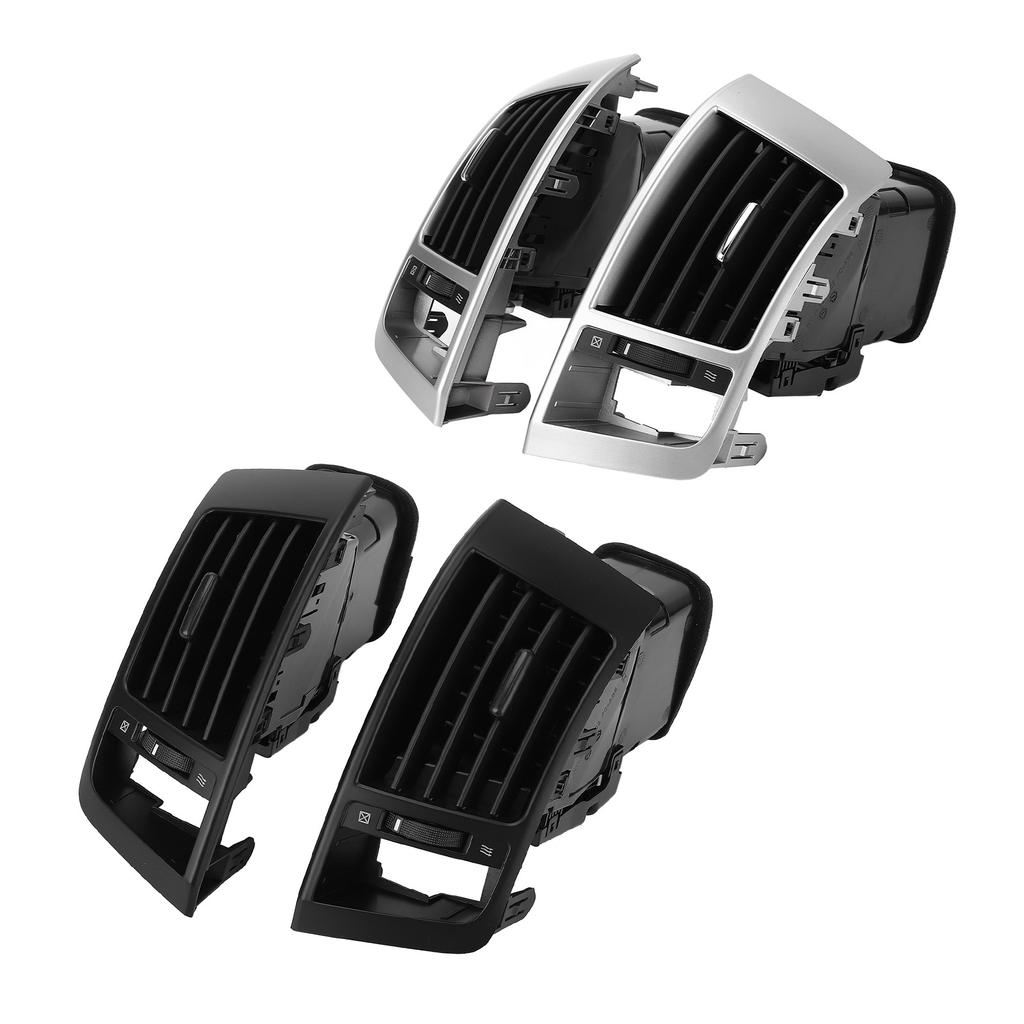 1 Pair Center Console Air Vent Outlet Grille Improve Air Circulation Stylish Interior for Toyota Land Cruiser LC200 2008 to 2015