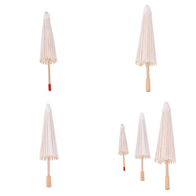 1 Pcs Paper Umbrella Kids Diy Accessory Chinese Traditional Craft Decoration
