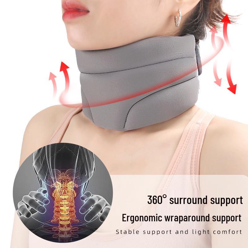 Nylon Breathable Neck Support Sleeve for Office and Home