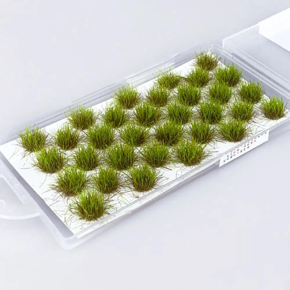 Irregular Grass Tufts Artificial Flower Cluster Simulation Wargaming Scenery Sand Table Layout DIY Accessories Modeling Material