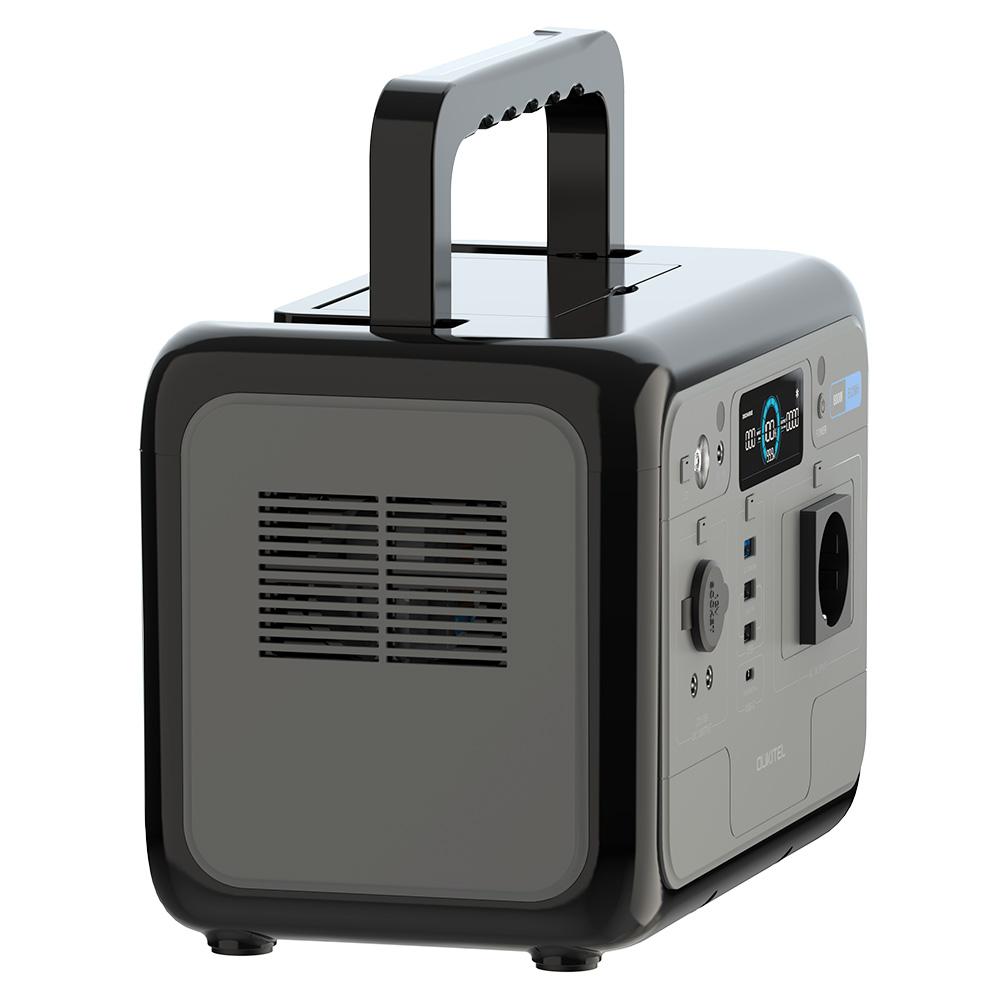 OUKITEL P800 Tragbare Powerstation, 512Wh 800W Notfall-Akku mit AC+DC-Schnellladung, Solargenerator für Outdoor-Camping Notfall