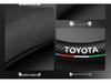 Genuine Leather Steering Wheel Cover for Toyota Camry 2006-2022 - All-Season Universal Fit with Carbon Fiber Suede