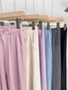 2026 Spring/Summer Women's High-Waist Wide-Leg Drape Pants - Loose, Casual, Floor-Length Straight-Leg Suit Pants