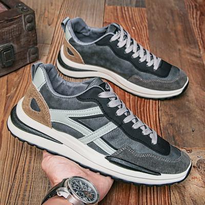 Fashion Men's Sports Training Sneakers Sports Shoes Outdoor Running Shoes Non-Slip Wear-Resistant Casual Shoes Autumn Spring D35