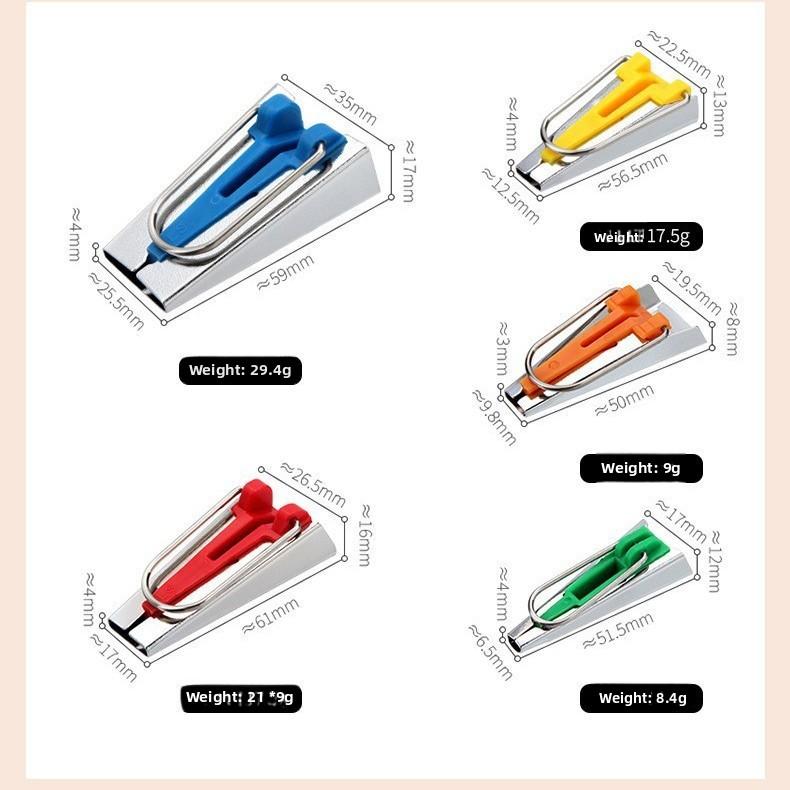 Bias Tape Making Kit Hemming Machine Tape Maker Puller Roller Hemming Machine Homemade Hemming Strip Curler DIY Patchwork