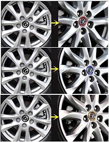 Onami Mazda Wheel Logo Ring Logo Garnish Axela Atenza Logo