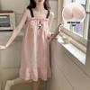 Women's Princess Style Cloud Cotton Nightgown with Bra Pads - Summer 2026 Collection