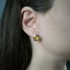 Silver Earrings with Nano Citrine (2189893)
