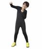Children's Sports Compression Set: Quick-Drying Long Sleeve Basketball & Football Base Layer for Autumn & Winter.
