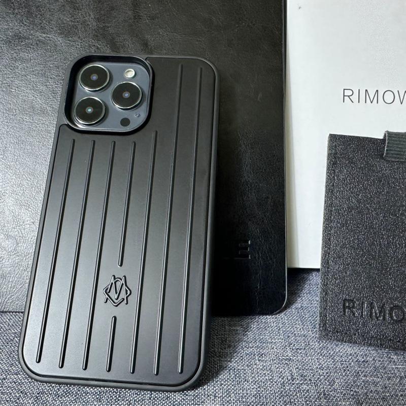 Aluminum Alloy Apple/Black Suitcase Full Cover Phone Case for Rimowa