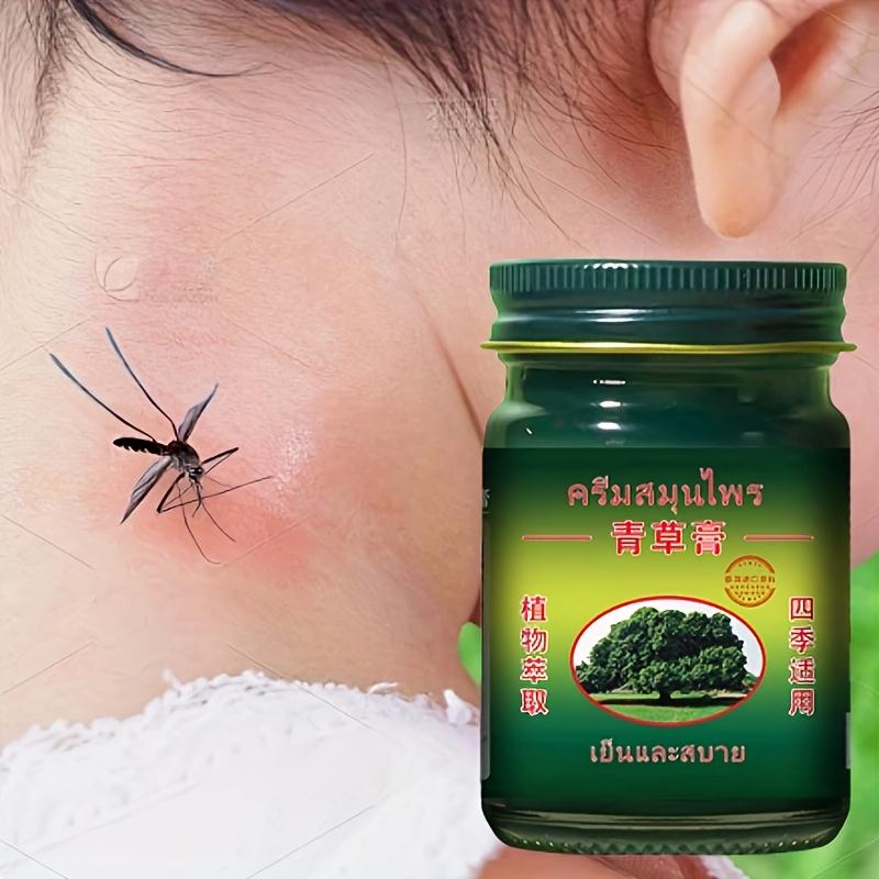 

Премиальный травяной репеллент от комаров Четырехсезонный уличный детский травяной бальзам из Таиланда 50g