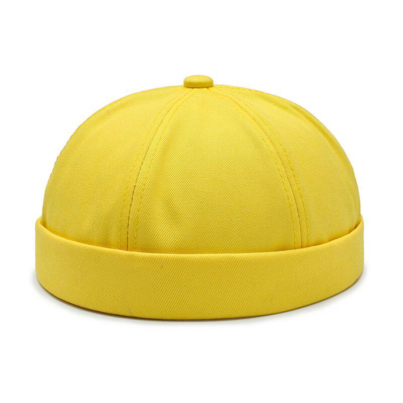 Beanie Männer Frauen Retro Brimless Tragbare Verstellbare Schädeldecke Hip Hop Hut Schädel Kappe