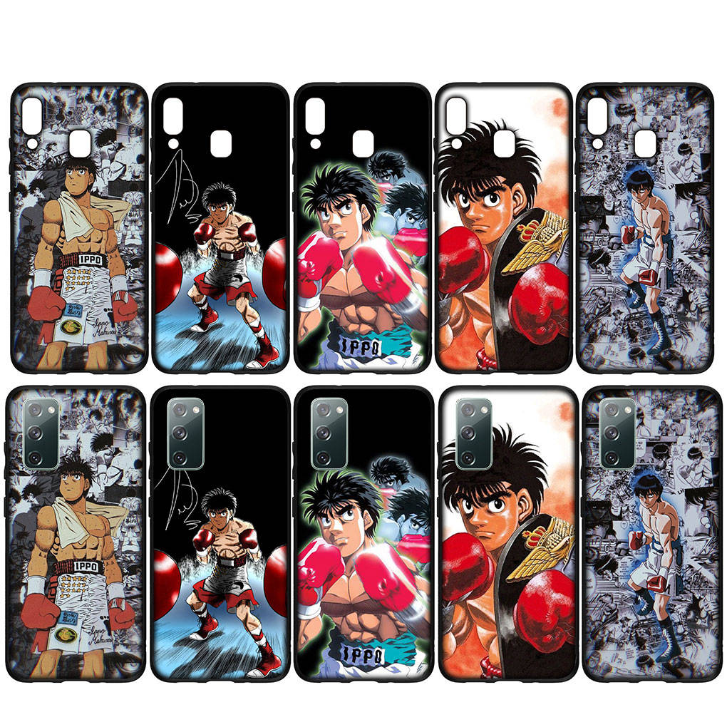 For iPhone 16 15 Xiaomi Redmi Note 13 12 11 Pro Max X 9 14 XR Samsung Galaxy A16 S24 S23 Plus A06 Huawei OPPO Cartoon Hajime No Ippo Anime Phone Case