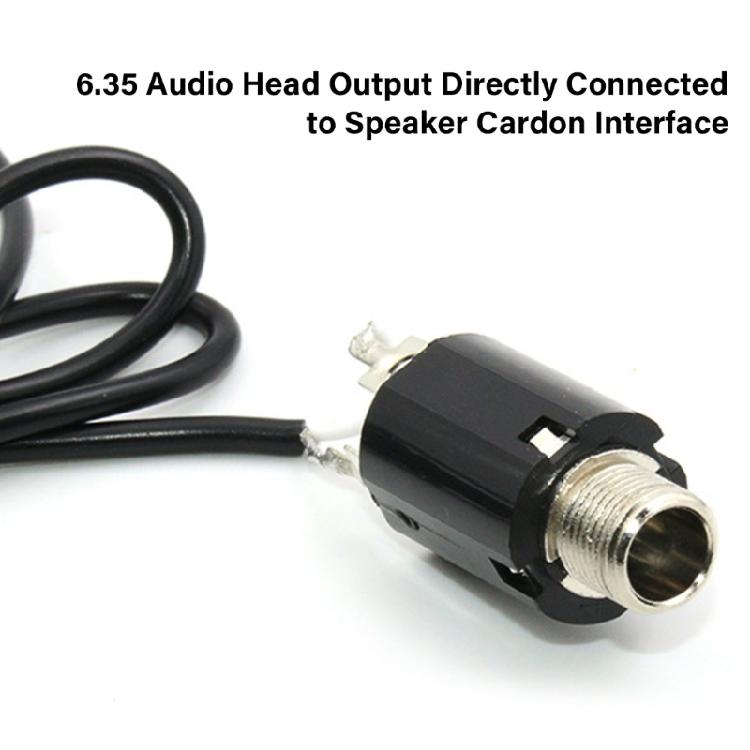 2 Band Acoustic Guitar Preamp EQ Equalizer Tuner Piezo Pickup Equalizer Pickup Tuner for Acoustic Classical Guitar