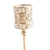 Elegante goldene Kerzenhalter für stilvolle Heimdekoration
