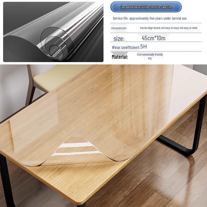 High-Temperature Resistant Marble Effect Kitchen Film - Waterproof & Oil-Proof Countertop Protector