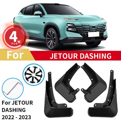 Guardabarros delantero y trasero para Jetour Dashing 2022 2023, protectores contra salpicaduras, guardabarros, accesorios para coche