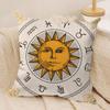 Tarot Sun and Moon Cushion Cover Soft Plush DoubleSided Printed Sofa Pillow Cushion Cover  Cozy AllSeason Durable Decor Gift