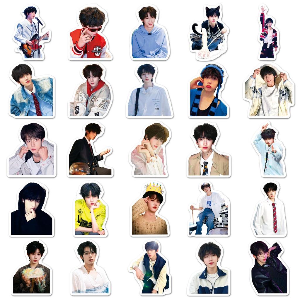 TF 4th Gen Trainee Idol Stickers: 50 Waterproof Sheets for Decorating Planners and Notebooks