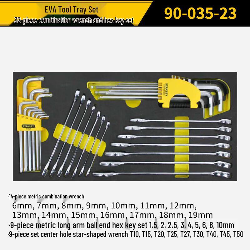 Stanley 32-Piece Combination Wrench Set