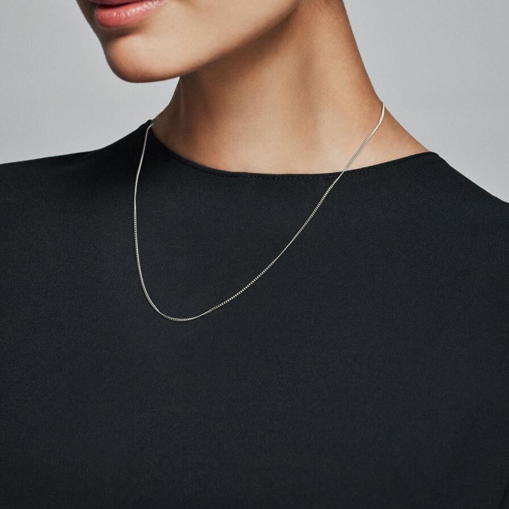 Pandora Chain Necklace Women necklaces Silver 398283