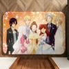 Anime H-HameFura Floor Mat Soft Flannel Floor Mat  Suitable for Entryways, Living Rooms, Bedrooms, and Bathrooms