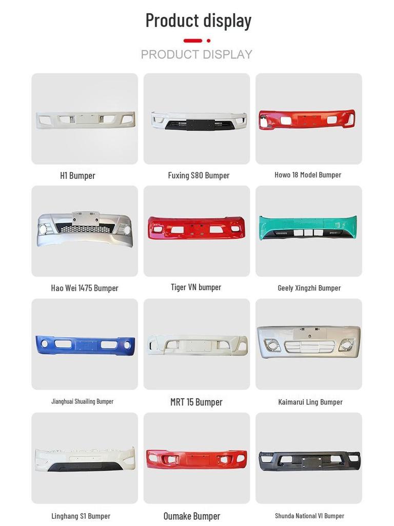 Front Middle Grille, Mask, Bumper Upper Style Grille for Dongfeng Xiaobawang W15Q