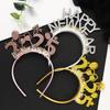 Tinsel Blingbling Headband 2025 Headwear Christmas Party Photo Props Christmas Party Headwear Cosplay Accessories