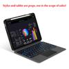 Magic Bluetooth Keyboard-deksel for iPad Pro 11 12.9 2021 2020 10.9 Air 4th 5th Generation 2022 nettbrett med bakgrunnsbelysning Smart Cover