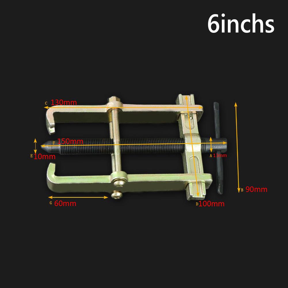 

Диаметр 3/4/6 дюймов Углеродистая сталь Двухлапый съемник подшипников Отдельное подъемное устройство Ручной инструмент 6 Inches