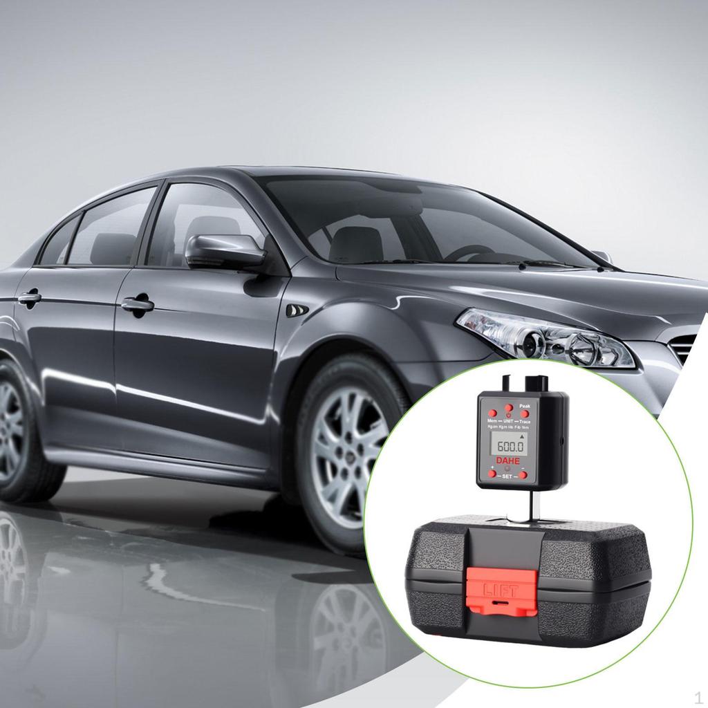 Automotive Digital Adapter ±2% Calibration Tool Peak/Real Time Mode Sturdy Versatile with Smart