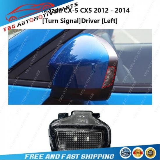For Mazda CX-5 2012 - 2014 Side Mirror Lower Base Cover Light Lens Housing Frame