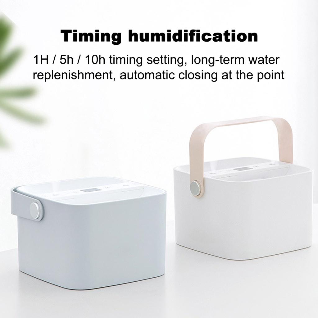 2.5L Double Nozzle Air Humidifier Rechargeable Portable Mist Maker Fogger 3.7V With LCD Display Essential Oil Aroma Diffuser Ultrasonic Humidifiers