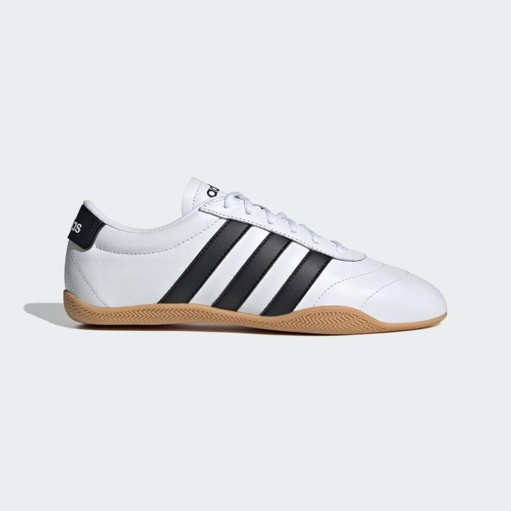 JQ9688 Adidas Grand Court Lo Cloud White Core Black Gum (Women's)