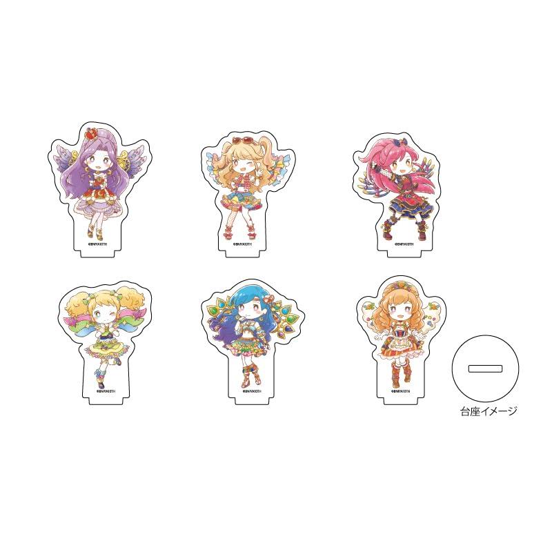 

A3 Aikatsu 03 Графическая иллюстрация Акриловая подставка Petit Stand 70 мм ZAPS-AKT-03 Коробка из 6 шт.