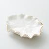 Creative Lotus Leaf Gold-Plated Ceramic Soap Dish Hotel Bathroom Drainage Soap Dish Home Lotus Leaf Soap Dish Tray Home Decor