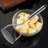 Stainless Steel Potato Press Masher Kitchen Gadget Creative Mud Puree Juice Maker Crusher Pusher Kitchen Tools