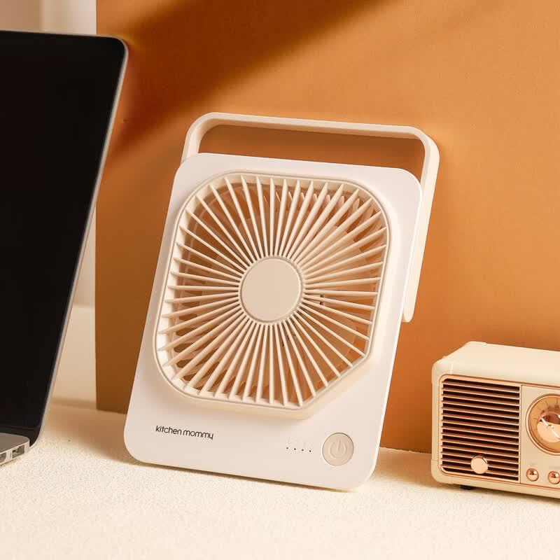KITCHEN MOMMY Portable USB Mini Handheld & Desk Fan