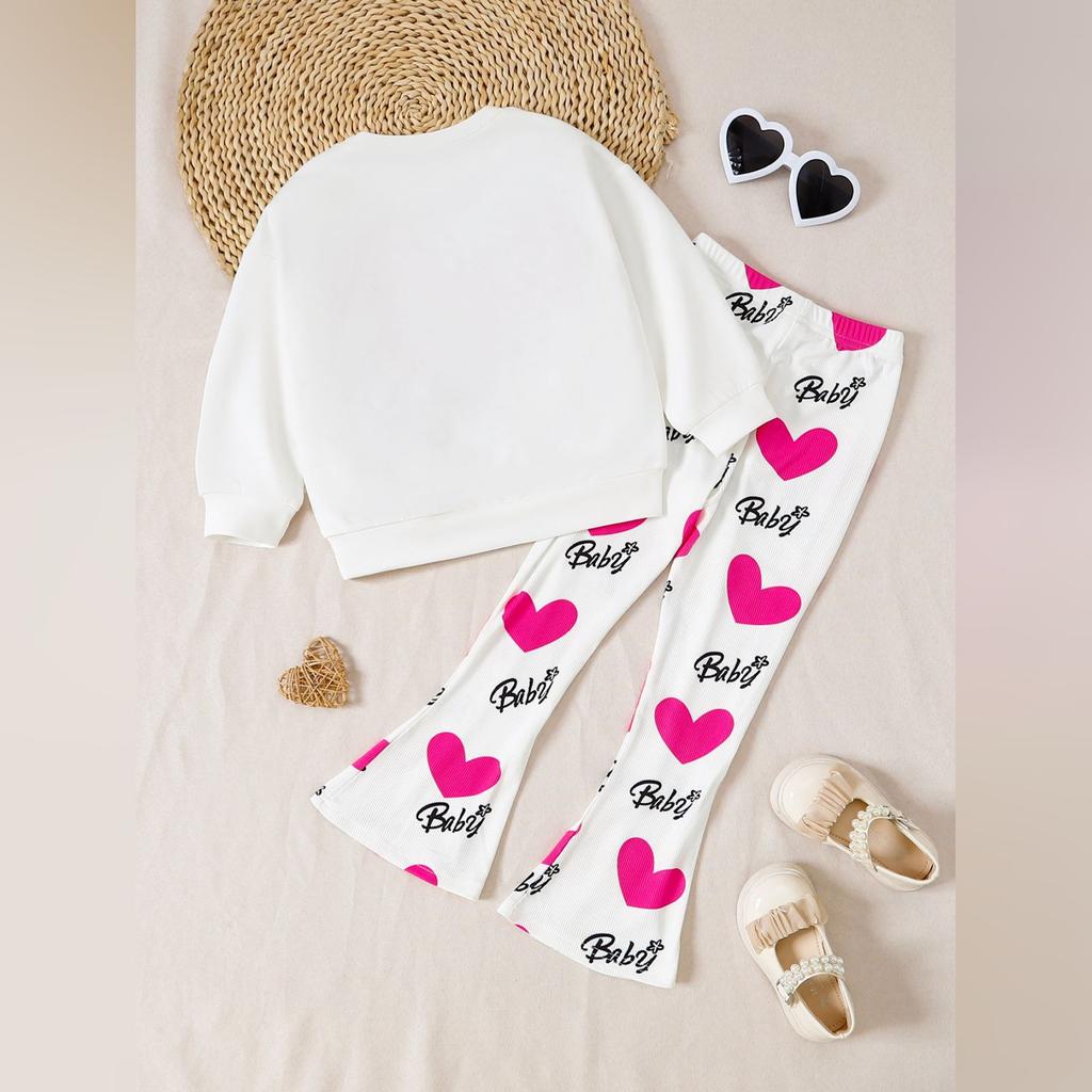 Kids' Long-Sleeve Top Set - Casual, Stylish & Versatile Children's Outfit