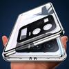 360 Tempered Glass Magnetic Metal Full Case For Xiaomi Mi 14 12 12x 13 15 Pro Ultra 13Lite Redmi Note 12 13 14 Pro Plus 5G Case