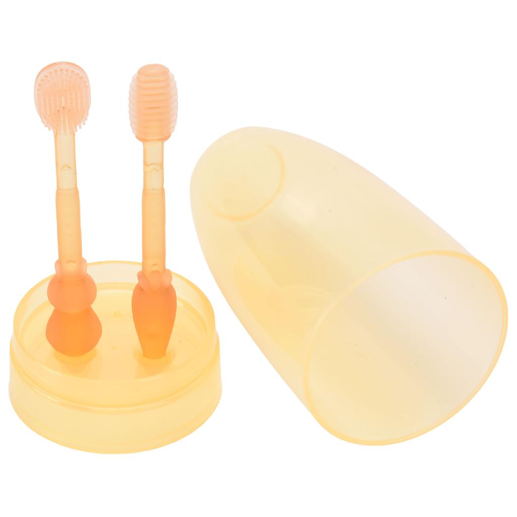 Szczoteczka dla malucha Dziecięca szczoteczka silikonowa Miękka szczoteczka do zębów Artefakt do czyszczenia języka i dziąseł