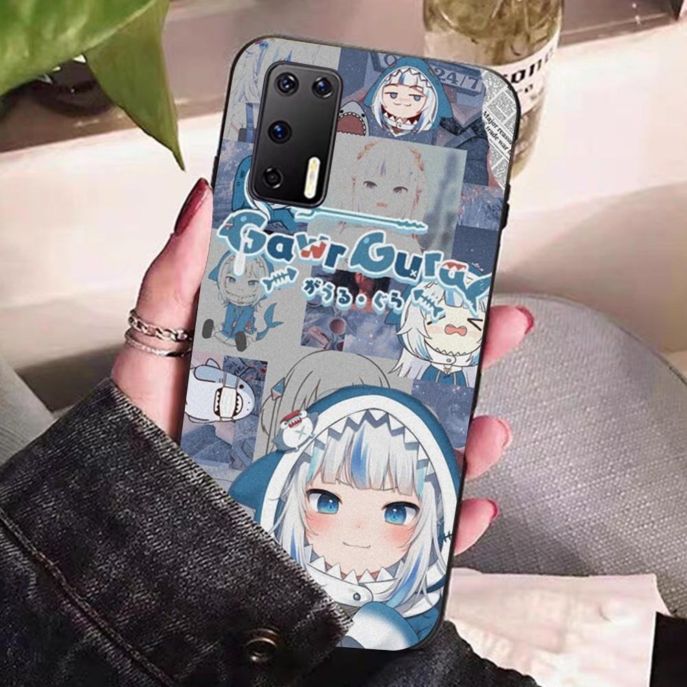 

Gawr Gura Phone Case For Huawei P 8 9 10 20 30 40 50 Pro Lite Psmart Honor 10 lite 70 Mate 20lite Huawei P30