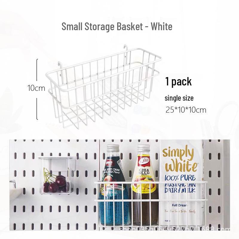Desktop Pegboard Organizer – Standable/Adhesive No-Drill Storage Dividers for Desk Accessories